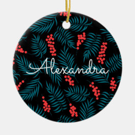 Under Mistletoe Julgransprydnad Keramik