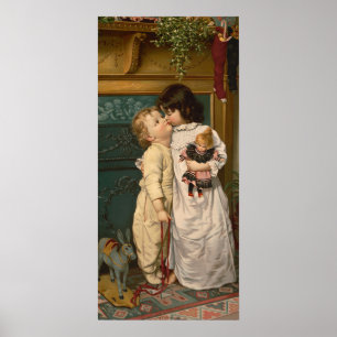 Under Mistletoe Knapp & Co. Poster