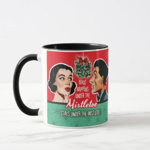 Under Muggen vid Mistletoe-julen Mugg