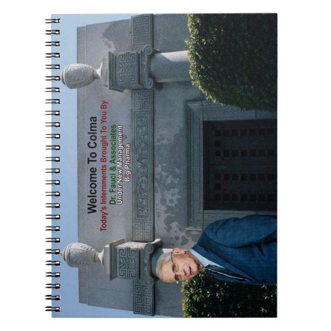 under new management anteckningsbok (Framsidan)