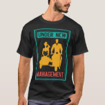 Under New Management Bachelor Party Bröllop Marria T Shirt<br><div class="desc">Under New Management Bachelor Party Bröllop Giftermål Groom</div>