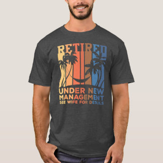 Under New Management Funny Pappa Semi Pension T Shirt