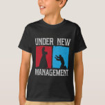 Under New Management Groom Bröllop Bachelor Party T Shirt<br><div class="desc">Under New Management Groom Bröllop Bachelor Party 1</div>