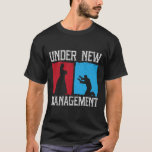 Under New Management Groom Bröllop Bachelor Party T Shirt<br><div class="desc">Under New Management Groom Bröllop Bachelor Party 1</div>
