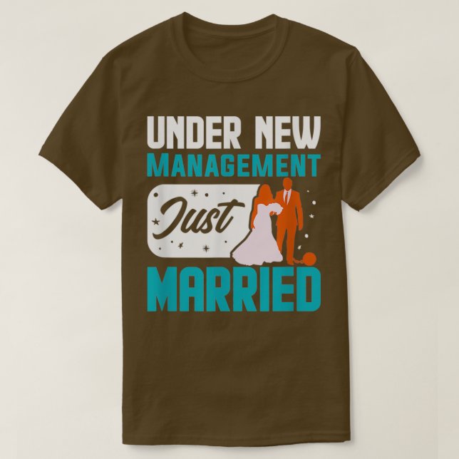 Under New Management Ny gifta Bachelor Party 1 T Shirt (Design framsida)