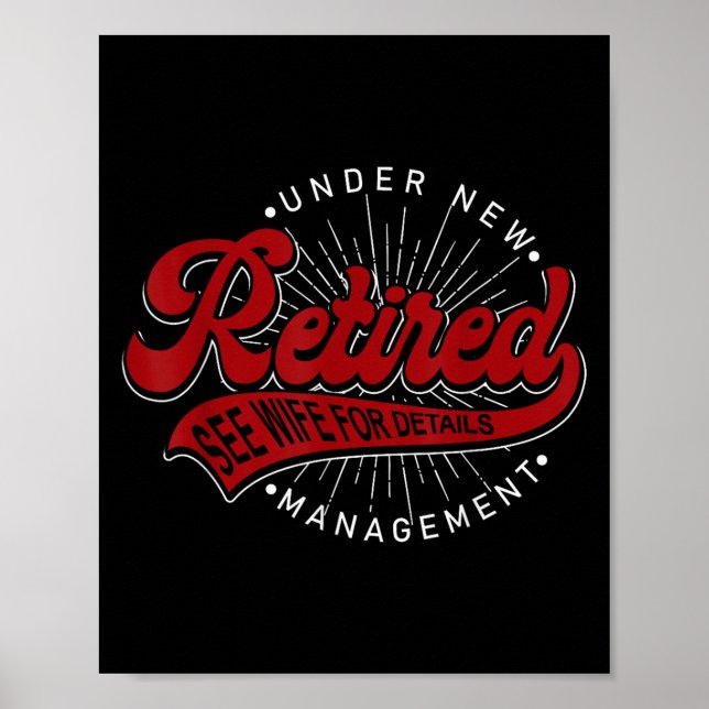 Under New Management See Wife For Details Funny Re Poster (Framsidan)