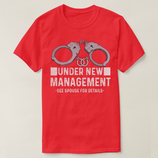 Under New Management Sventrups Party Sventgift Rol T Shirt (Design framsida)