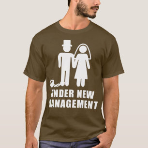 Under ny ledning bröllop svensexa t shirt