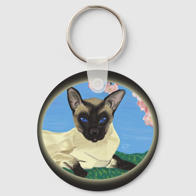 Under nyckelkedjan Cherry Blommars Nyckelring (Framsida)