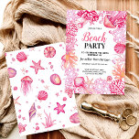 Under ocean life watercolor birthday<br><div class="desc">Dö in i roligten med detta vibrerande ämne under vattenfärgsfödelsedag till havs! 🌊 🐠🐚 För havsmagin till din speciella dag med denna vackert illustrerade design. 🎂 firar ✨ med ett havstemat party som kommer att göra ett stänk med alla era gäster! 🎉 få redo för en oförglömlig födelsedag under havet!...</div>
