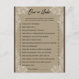 Under och över Möhippa spel Tilläggskort