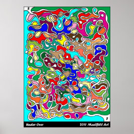 Under Över Maze Poster