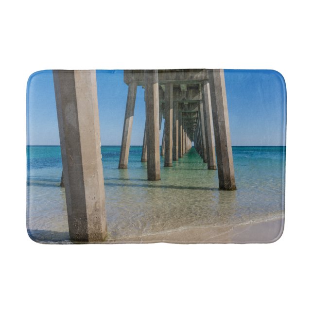 Under Pensacola Beach Pier Badrumsmatt Badrumsmatta (Framsidan)