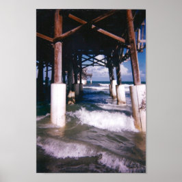 Under Pier-utskrift Poster