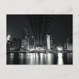Under QueensBoro Bridge - NYC Vykort