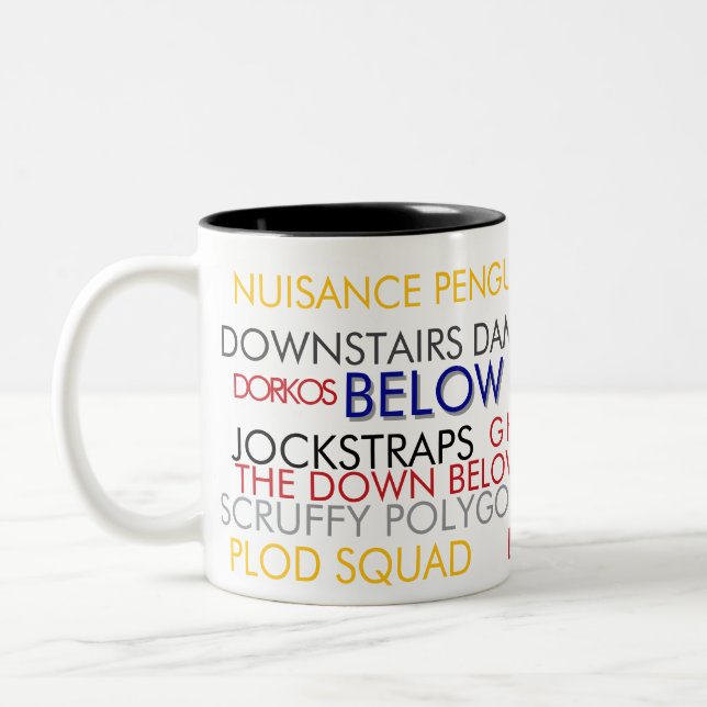 Under raden Två-Tonad mugg (Vänster)