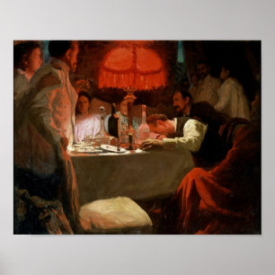 Under Red Light, 1910 Poster