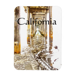 Under Scripps Pier, California Magnet