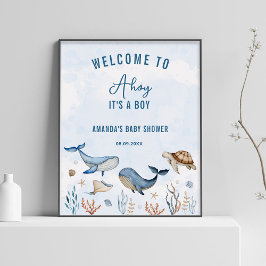 Under Sea Ahoy är det ett välkomstbesök för barn. Poster