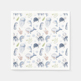 Under Sea Animals Party Pappersservett