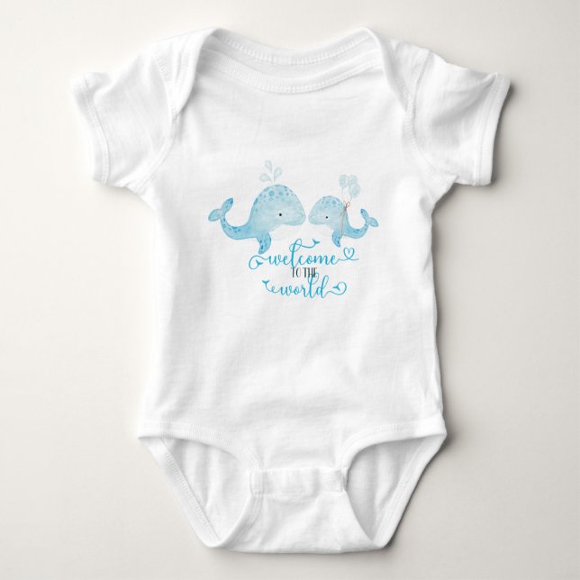 Under Sea Baby Bodykostym T Shirt (Framsida)