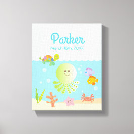 Under Sea Baby Nursery Decor Canvastryck