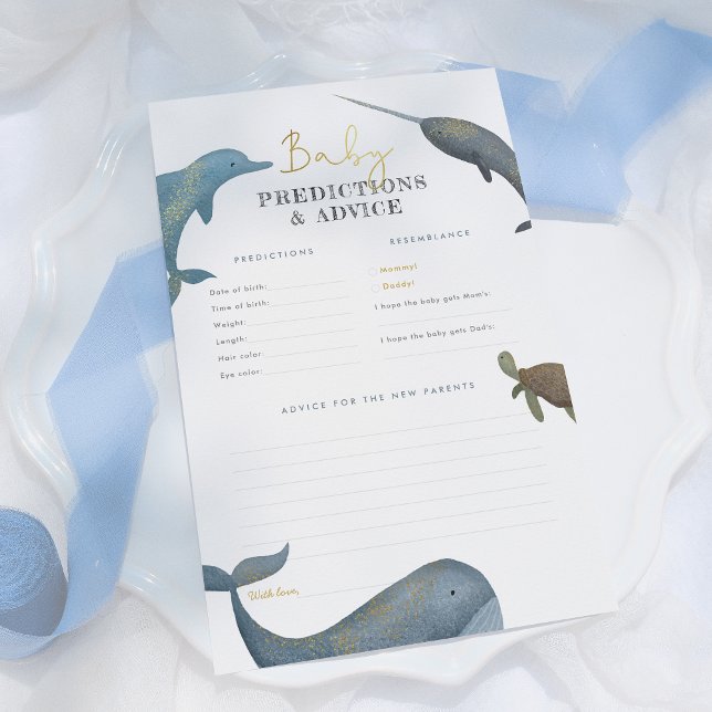 Under Sea Baby Predications & Advice Game (Skapare uppladdad)