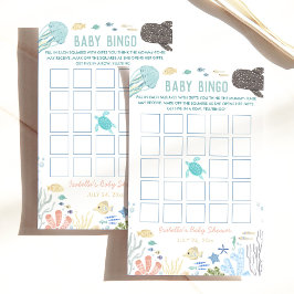 Under Sea Baby Shower Baby Bingo