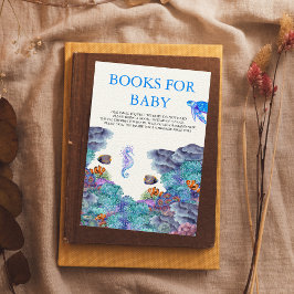 Under Sea Baby Shower Bokar för Baby Tilläggskort