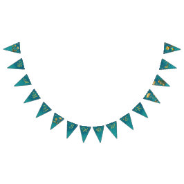 Under Sea Baby Shower Bunting Flaggor