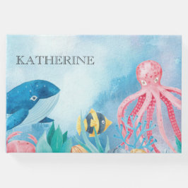 Under Sea Baby Shower Guest Bok
