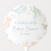 Under Sea Baby Shower Sea Animal