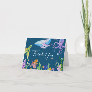 Under Sea Baby Shower Tack Kort