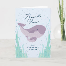 Under Sea Baby Shower-Tacken Kort