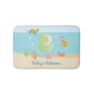 Under Sea Barn Bathroom Badrumsmatta