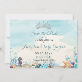 Under Sea Beach Quinceañera Spara datumet