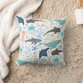 Under Sea Boy Baby Shower Kudde