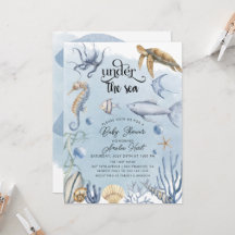 Under Sea Cute Baby Shower