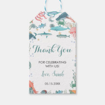 Under Sea Cute Ocean Animals Baby Shower OSA