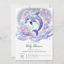 Under Sea Dolphin Baby Shower