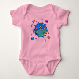 Under Sea Fish Äventyr Baby Bodydräkt T Shirt