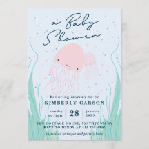Under Sea Jellyfish Baby Shower