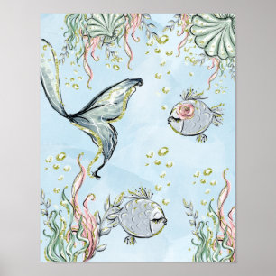 Under Sea Nursery Poster