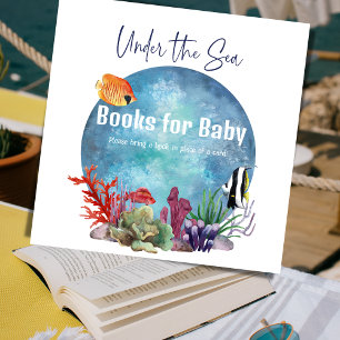 Under Sea Ocean Fish Game Bok för babyskor Tilläggskort