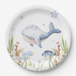 Under Sea Party Decor, Whale Birthday