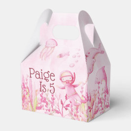 Under Sea Party Favor Box 🐠 Anpassningsbar Gift B Presentaskar