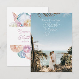 Under Sea Photo Bröllop tackkort