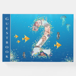Under Sea Photo Collage 2:a födelsedagen Gästböcker