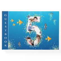 Under Sea Photo Collage 5:e födelsedagen