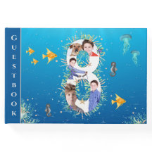 Under Sea Photo Collage 8:e födelsedagen